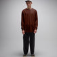 AG RAGLAN WAFFLE // BROWN