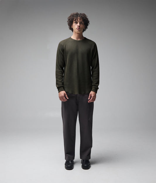 AG RAGLAN WAFFLE // SURPLUS