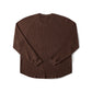 AG RAGLAN WAFFLE // BROWN