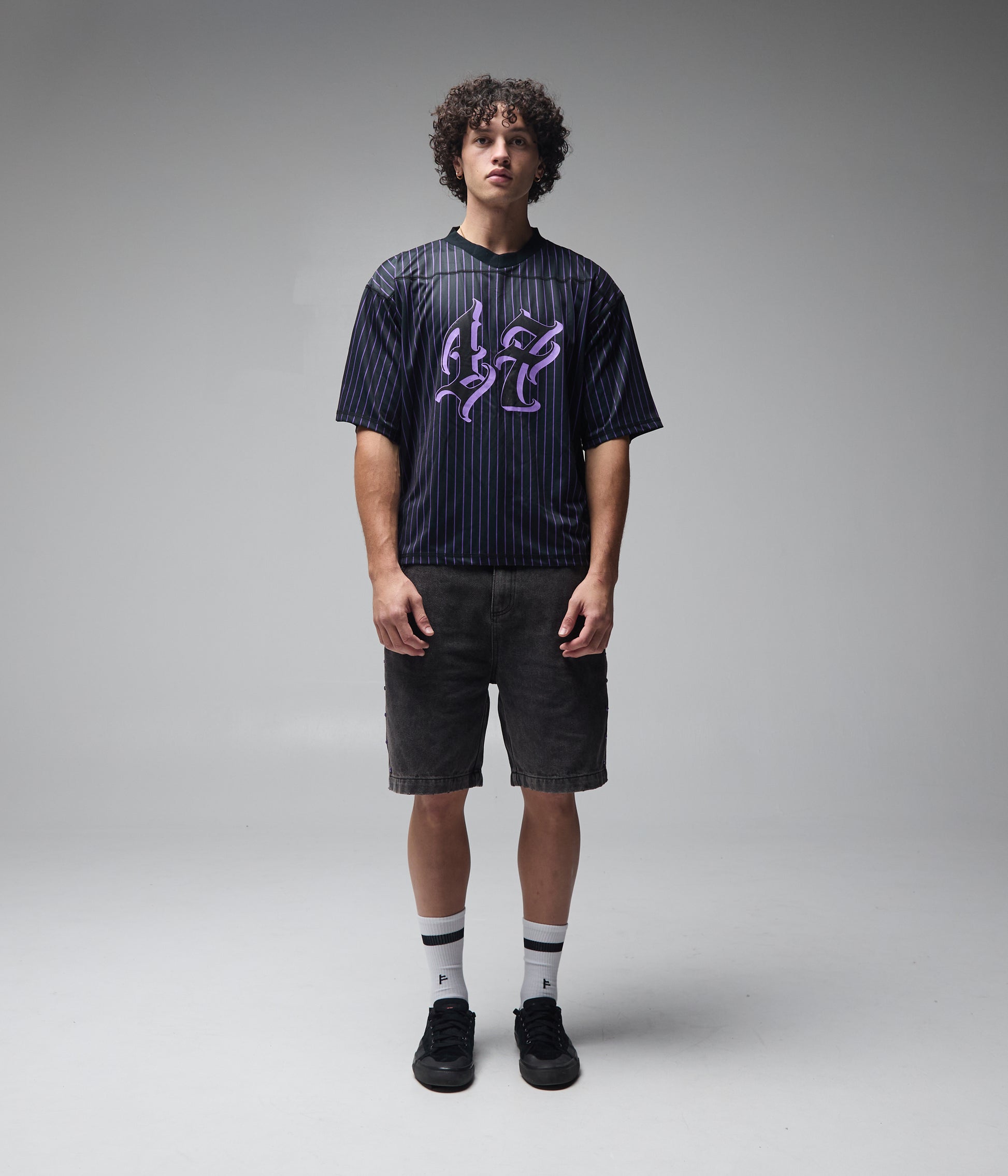FORMER Established 17 Ss Jersey in Black - FORMER x RAGE Collection