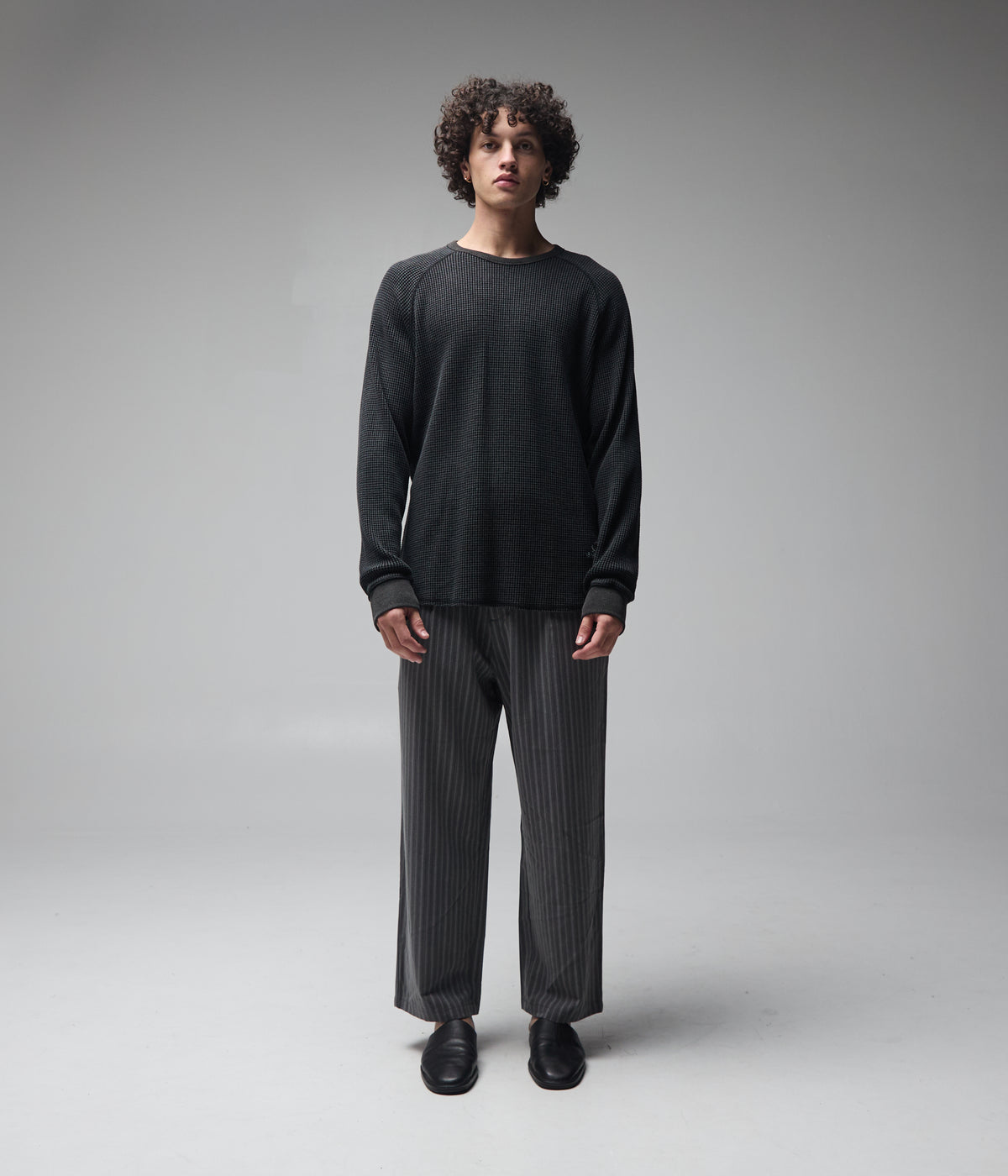 FORMER / ILLUSION LS WAFFLE // ACID BLACK
