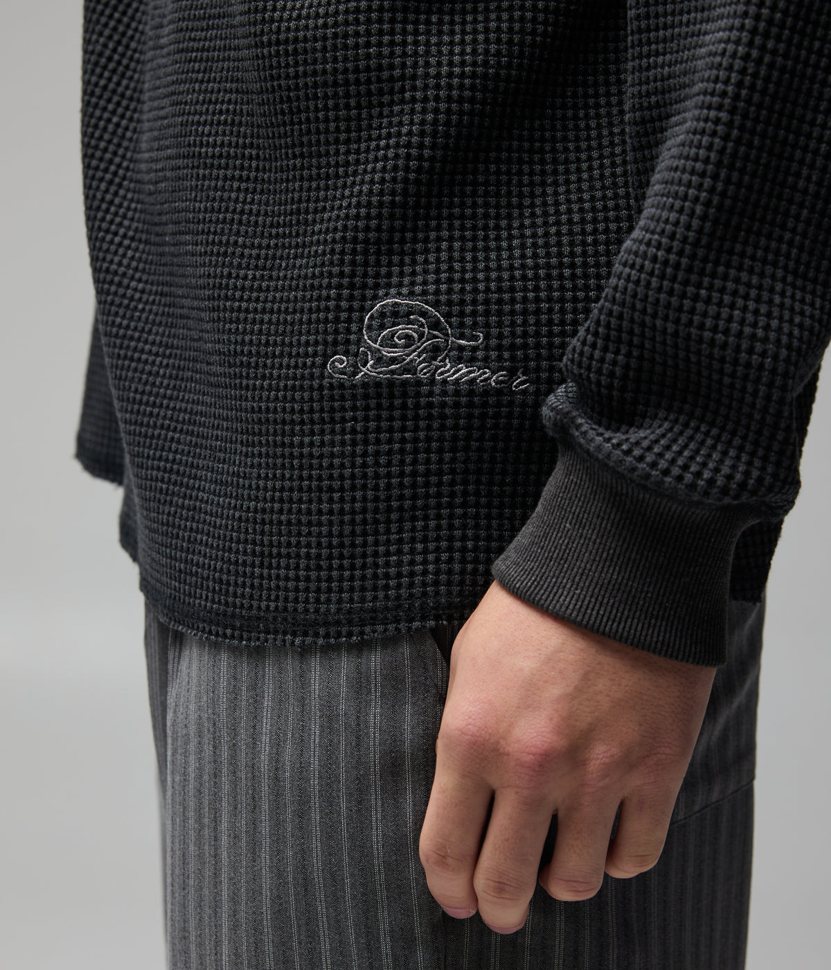 FORMER / ILLUSION LS WAFFLE // ACID BLACK