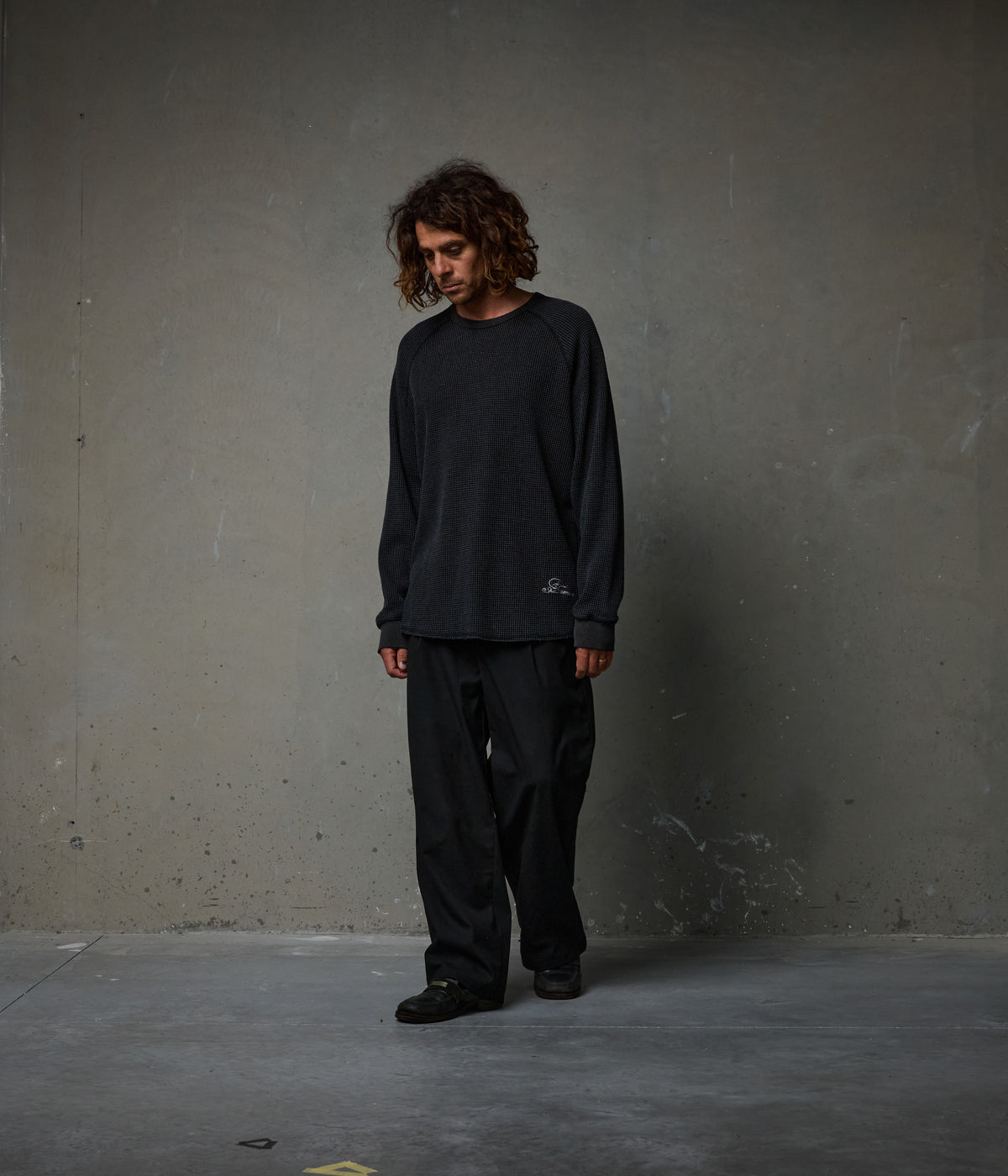 FORMER / ILLUSION LS WAFFLE // ACID BLACK