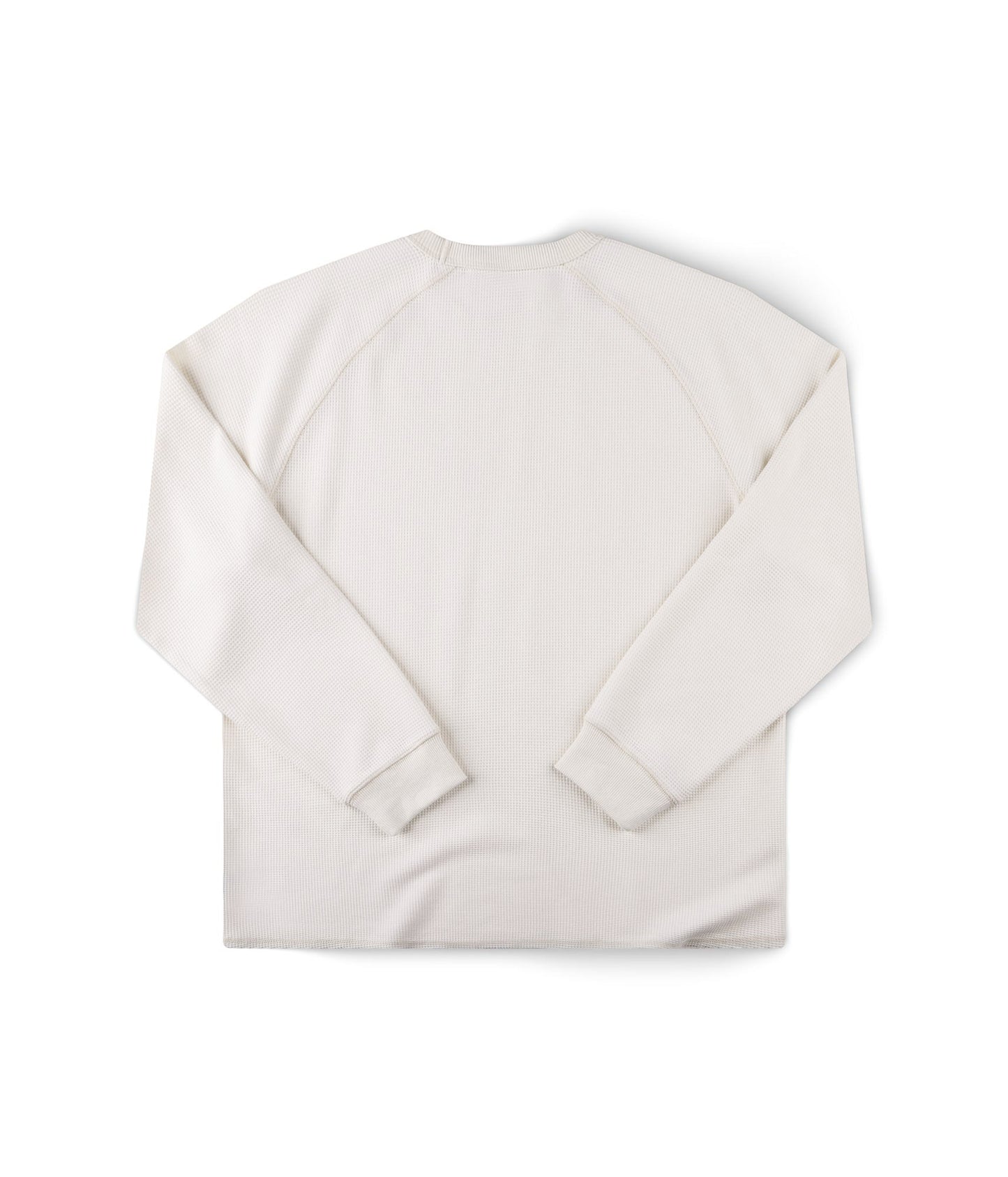 AG RAGLAN WAFFLE // BONE