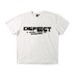 DEFECT LOGO T-SHIRT // BONE (PRE-ORDER ONLY)