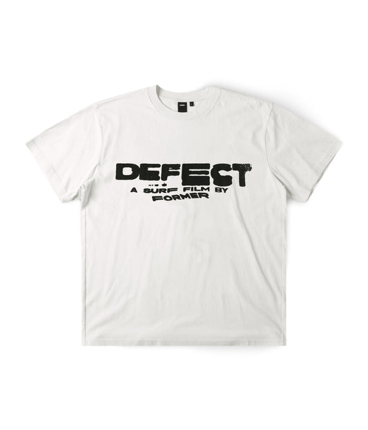 DEFECT LOGO T-SHIRT // BONE (PRE-ORDER ONLY)