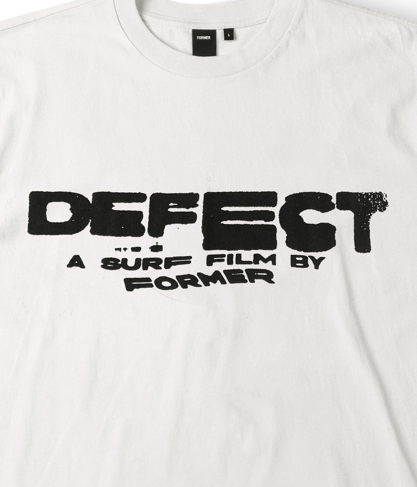 DEFECT LOGO T-SHIRT // BONE (PRE-ORDER ONLY)