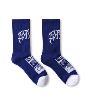 PUNCTURE SOCK // COBALT