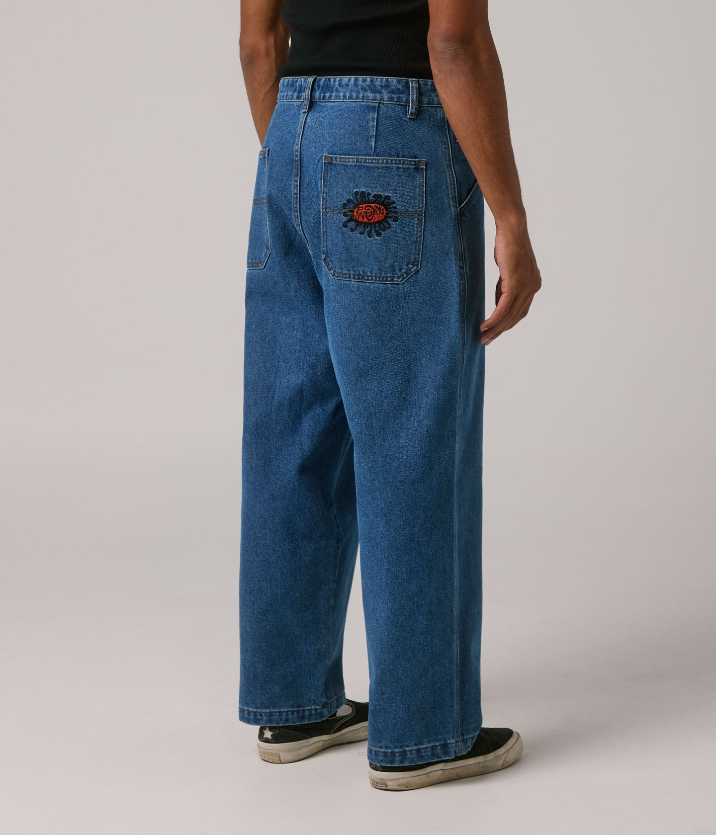 REYNOLDS DENIM PANT // WORN BLUE