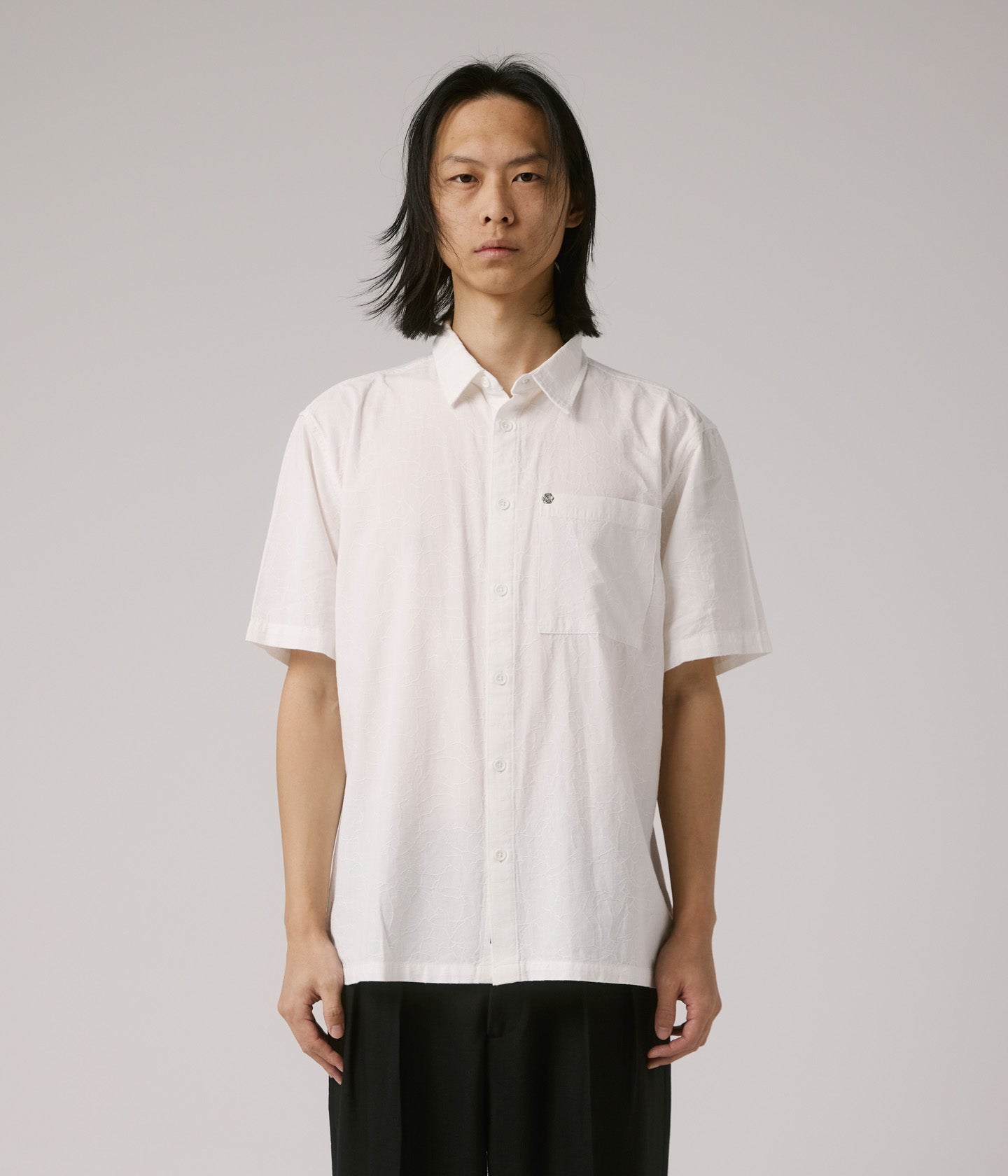 VIVIAN VINE SS SHIRT // WHITE