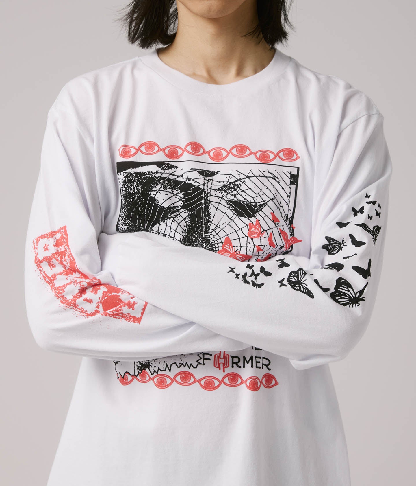 PROWL LS T-SHIRT // WHITE