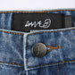 REYNOLDS HALO 21" DENIM SHORT // WORN BLUE