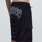 DION APPLIQUE 20" TRUNK // BLACK
