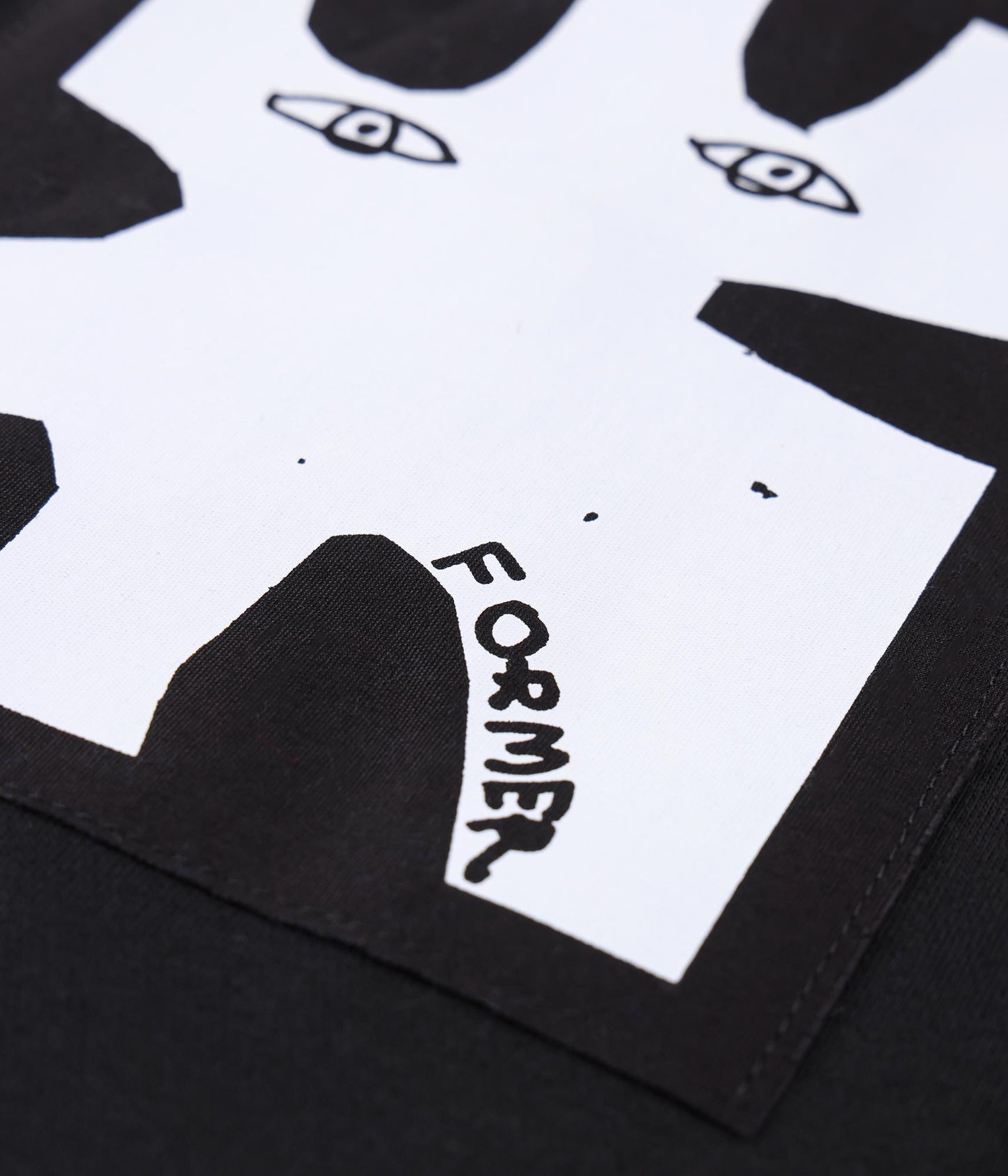 ENIGMA PATCH HOOD // BLACK