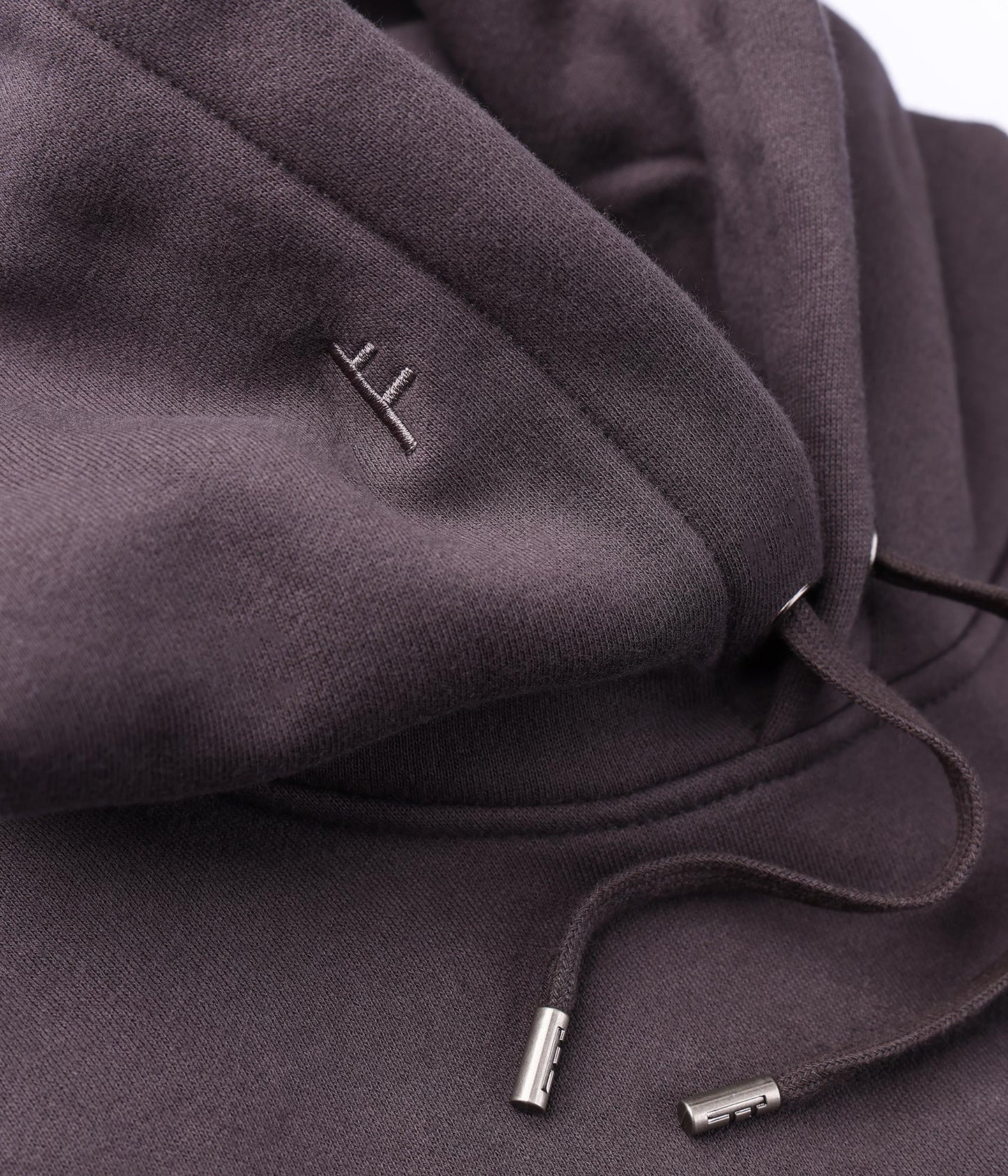 SLACK HOOD // WORN BLACK