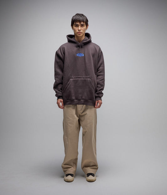 SLACK HOOD // WORN BLACK