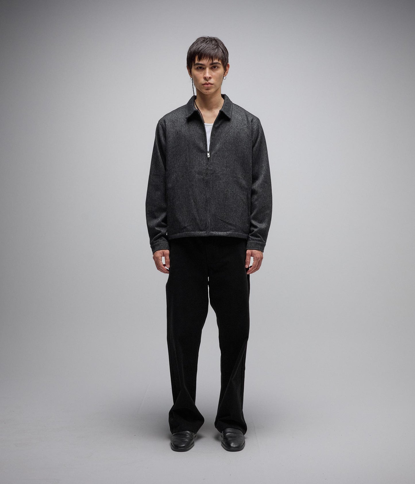 AG CAGE WOOL JACKET // GREY