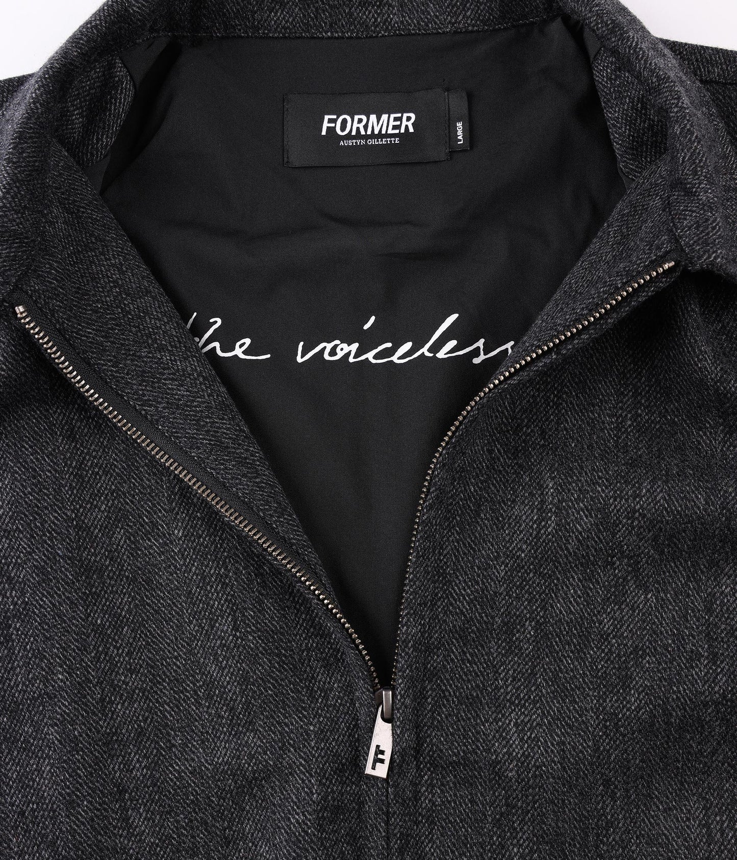 AG CAGE WOOL JACKET // GREY