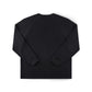 AG RAGLAN WAFFLE // BLACK
