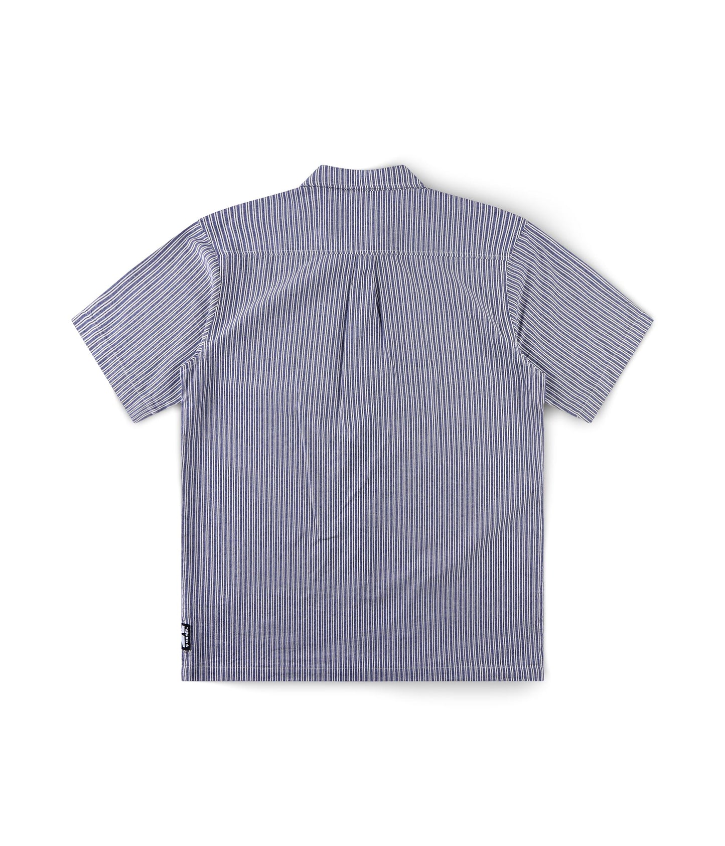 REYNOLDS STRIPE SHIRT // BONE NAVY