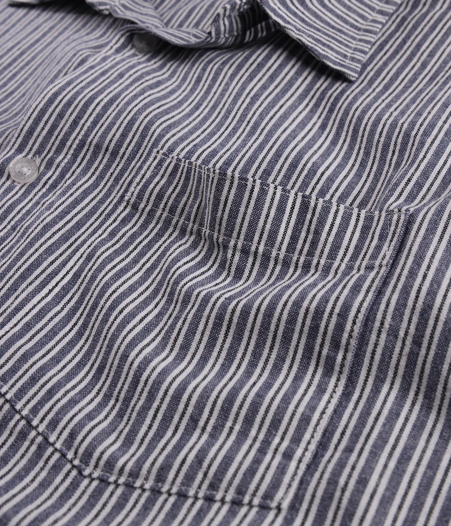 REYNOLDS STRIPE SHIRT // BONE NAVY
