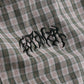 VIVIAN CHECK SS SHIRT // PINE