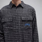 VIVIAN FLANNEL LS SHIRT // WORN BLACK