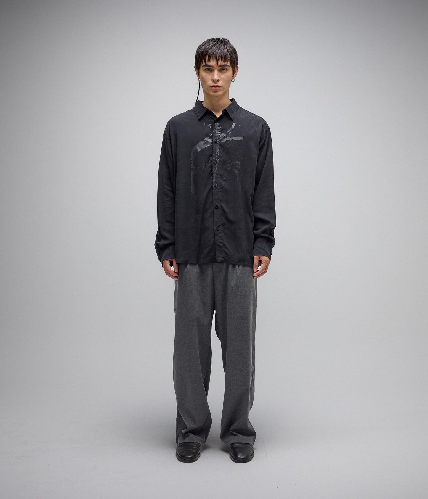 VIVIAN LS SHIRT // SACRIFICE BLACK