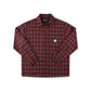 REYNOLDS FLANNEL LS SHIRT // RED
