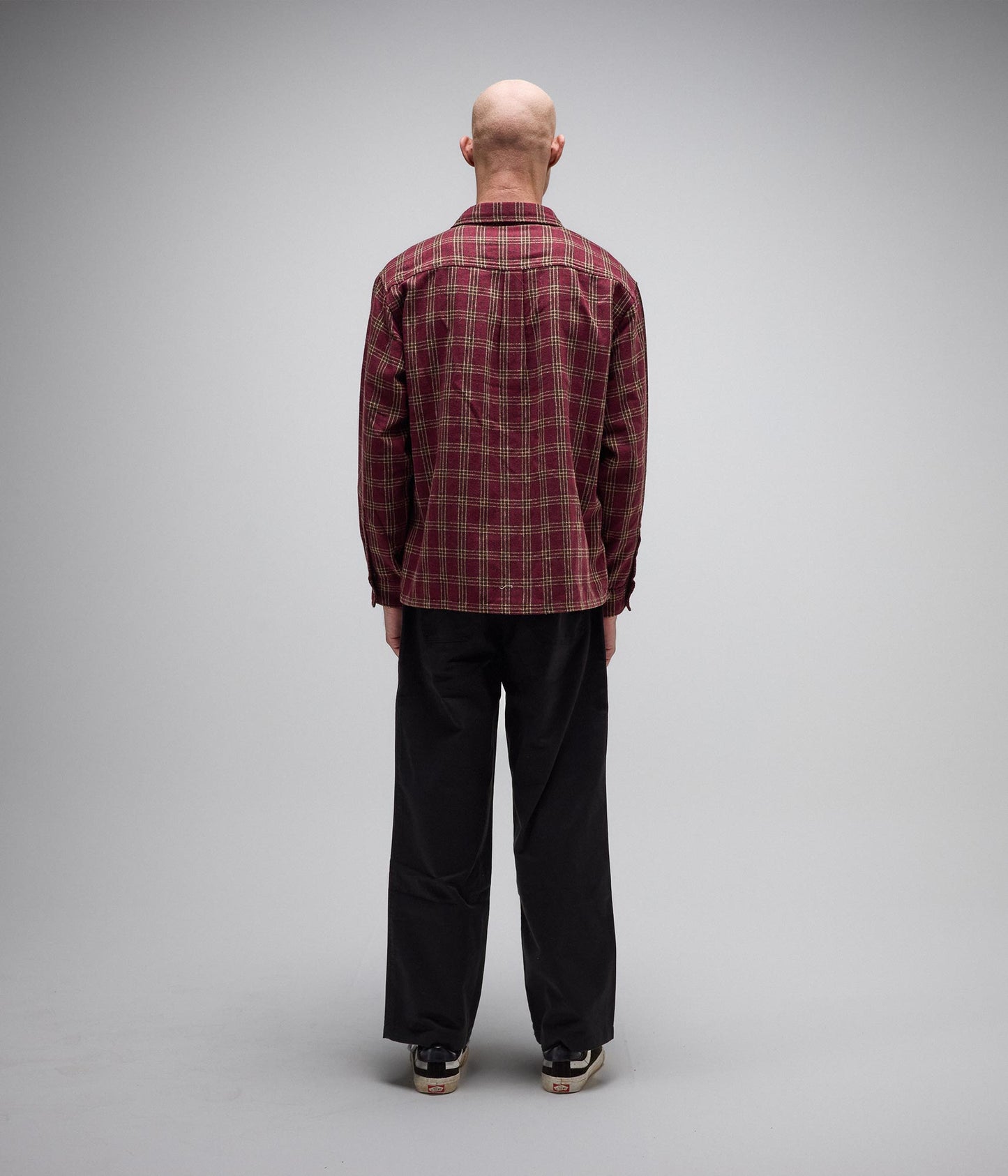 REYNOLDS FLANNEL LS SHIRT // RED