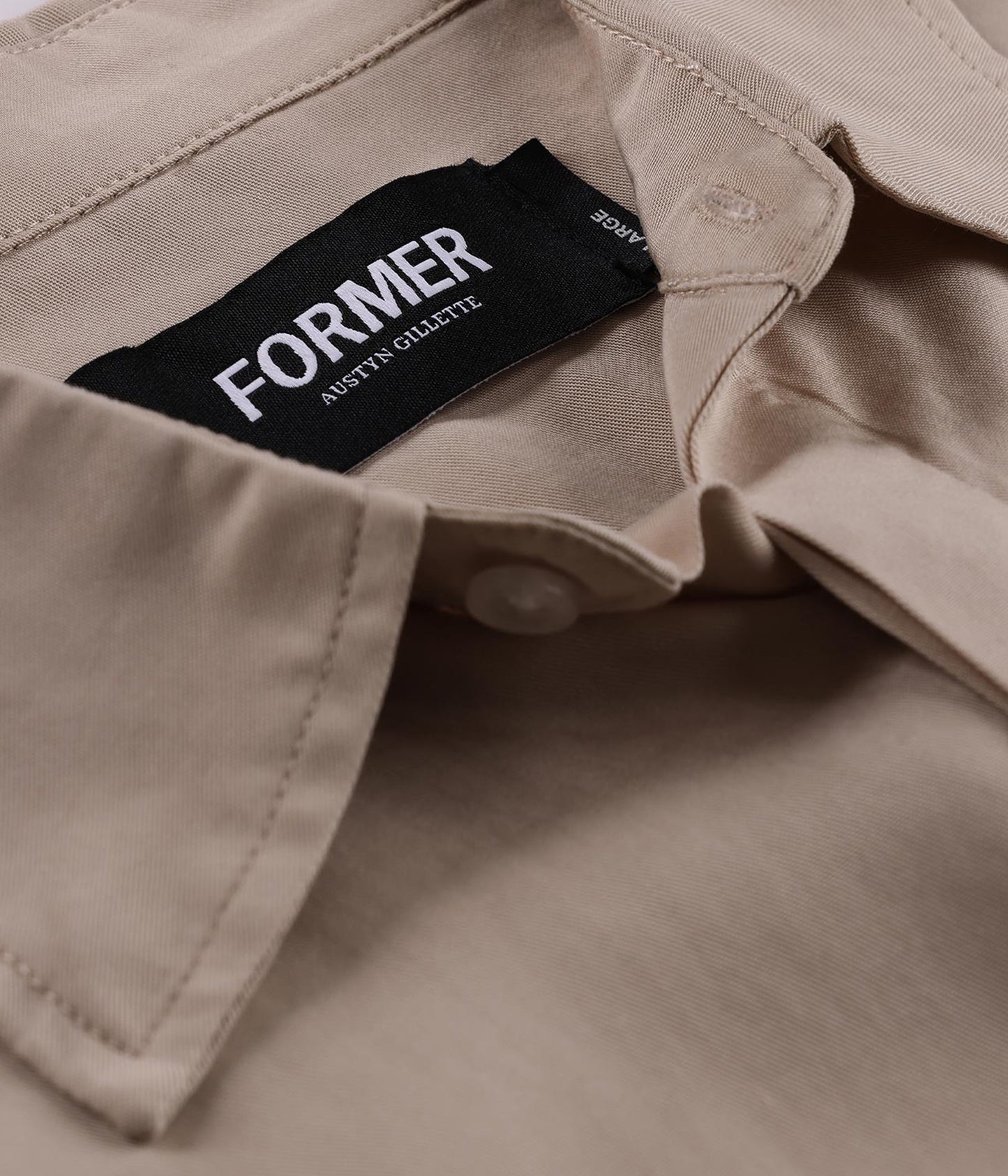 AG VIVIAN BOXY LS SHIRT // CREAM