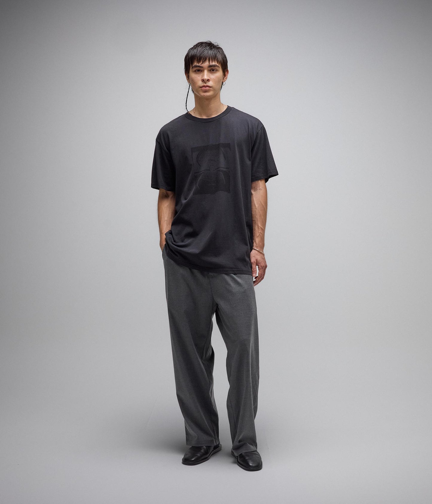 CRUX T-SHIRT // WASHED BLACK