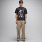 SACRIFICE SHRUNKEN T-SHIRT // WASHED BLACK