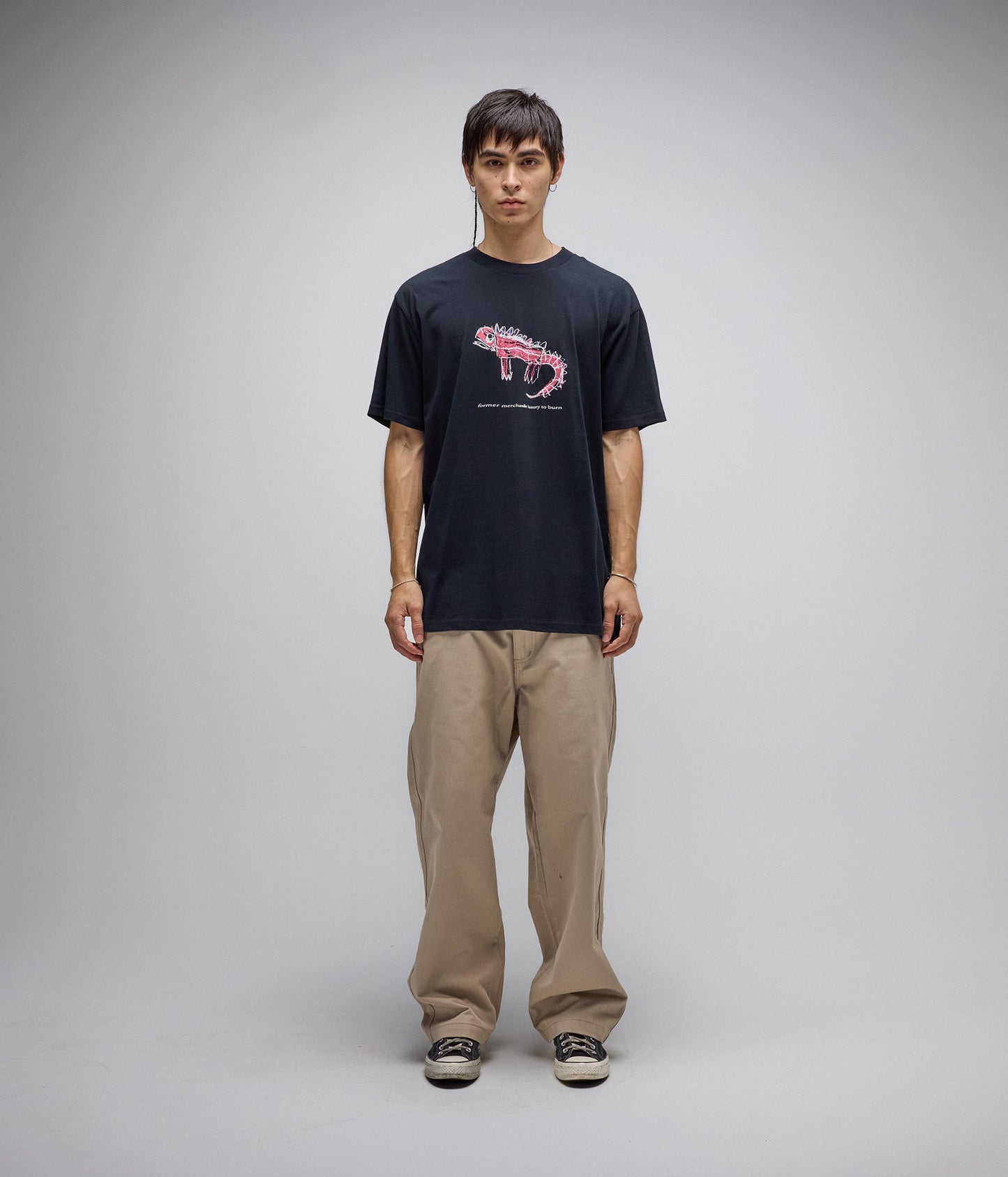 ADOLE T-SHIRT // BLACK