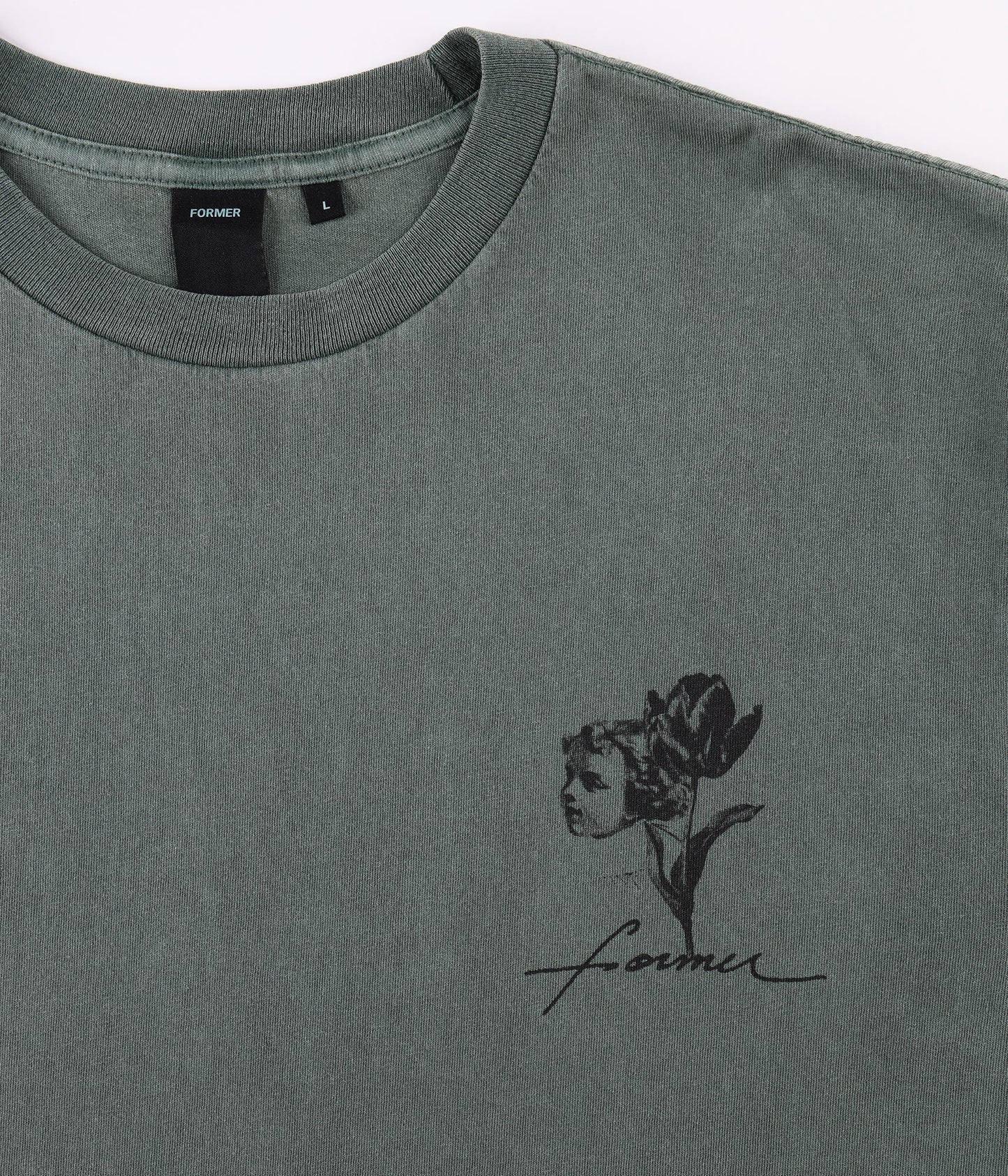 HUSH T-SHIRT // WASHED PINE