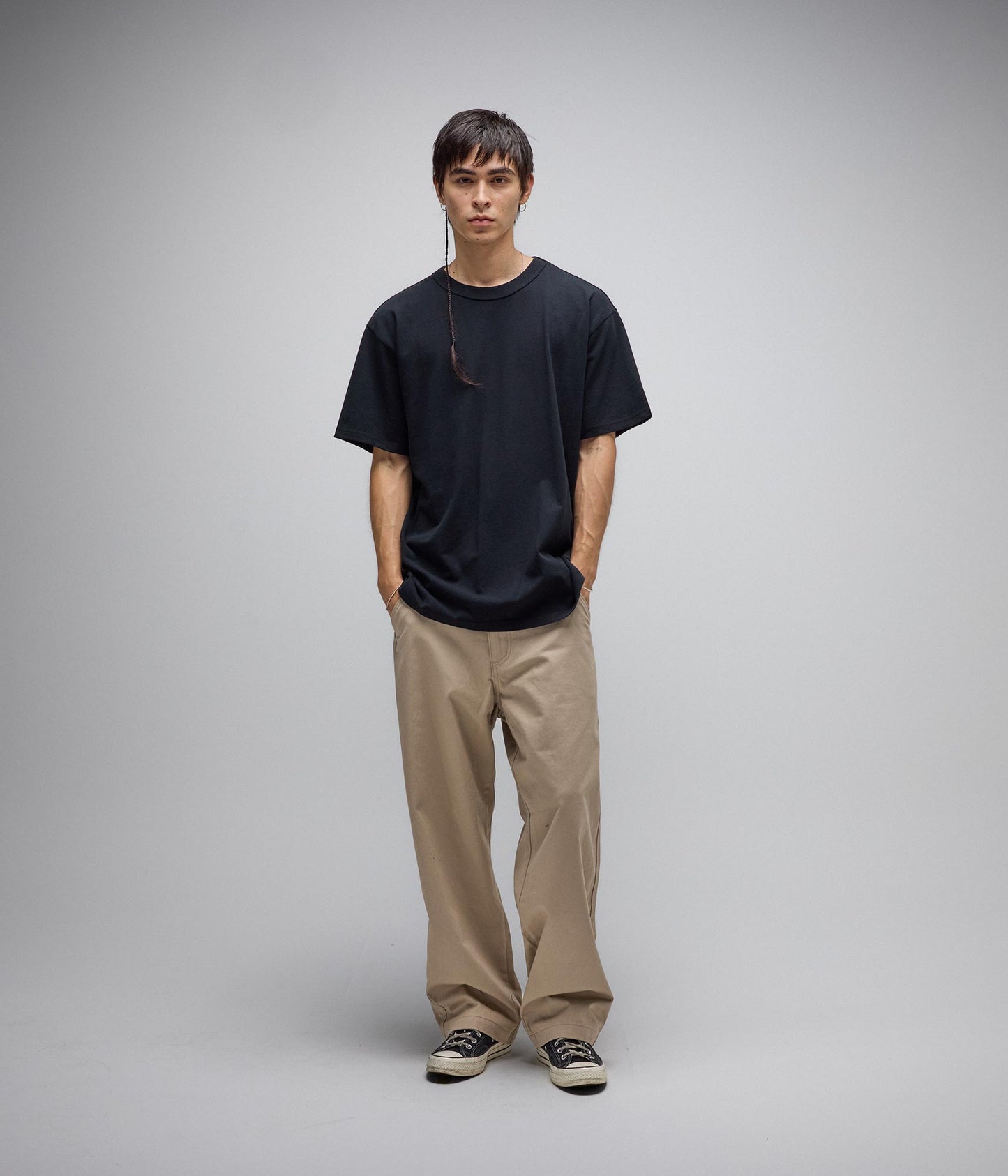 HEAVY FRANCHISE T-SHIRT // BLACK