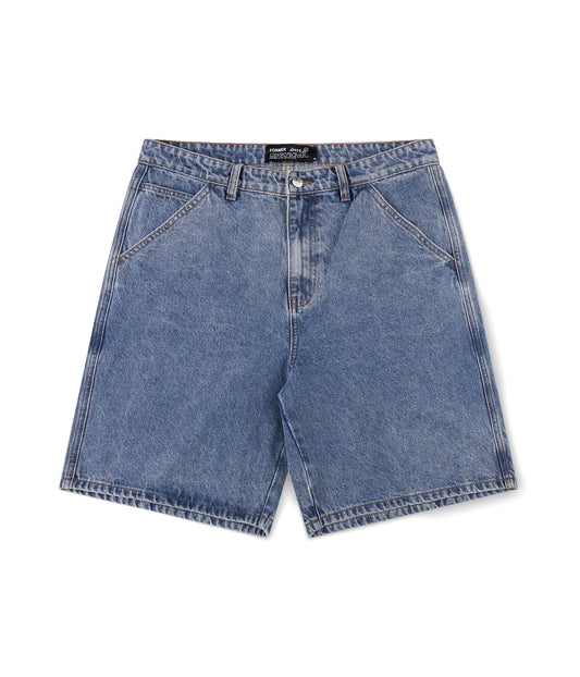 REYNOLDS 21" DENIM WALKSHORT // MID BLUE