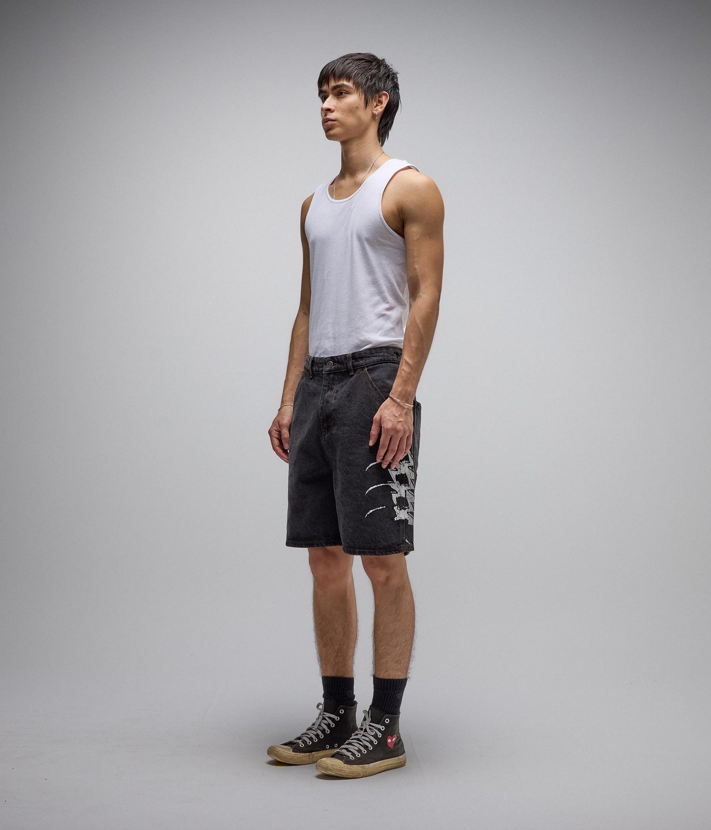 DION DENIM WALKSHORT // WASHED BLACK