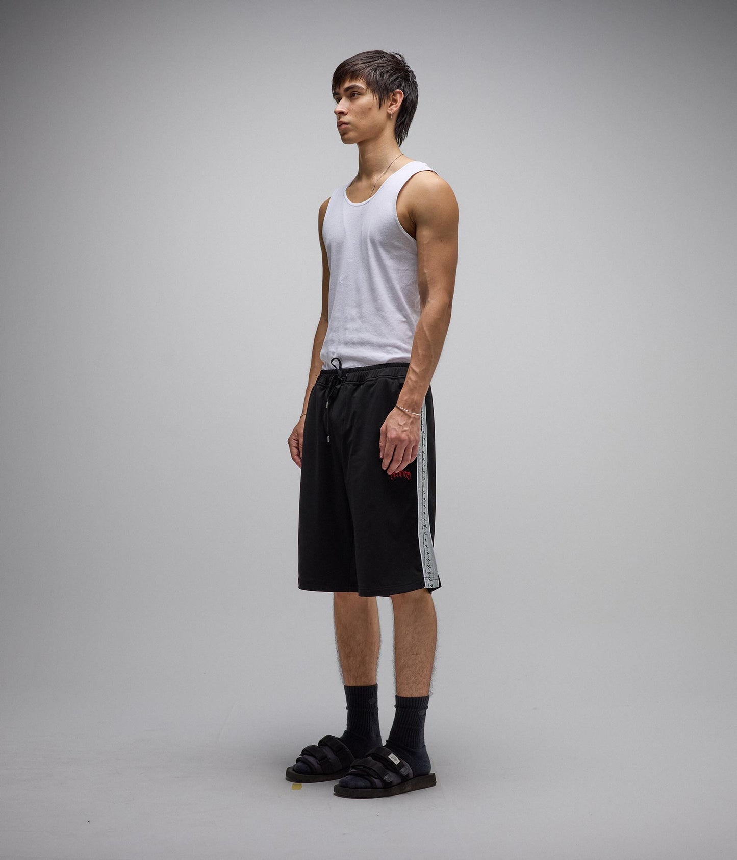 DION TRACK SHORT // BLACK
