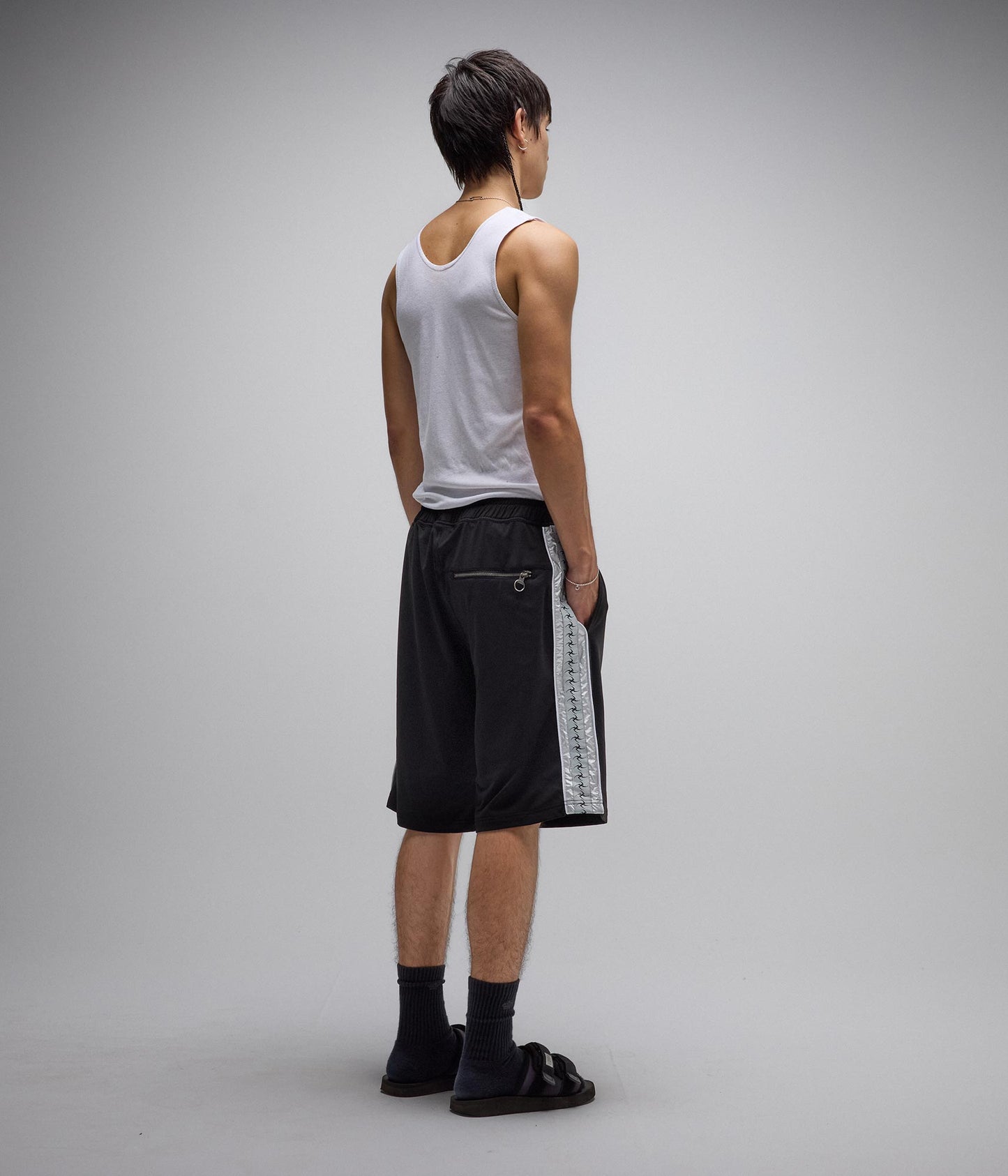 DION TRACK SHORT // BLACK