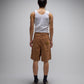 REYNOLDS DENIM WALKSHORT // WASHED BROWN