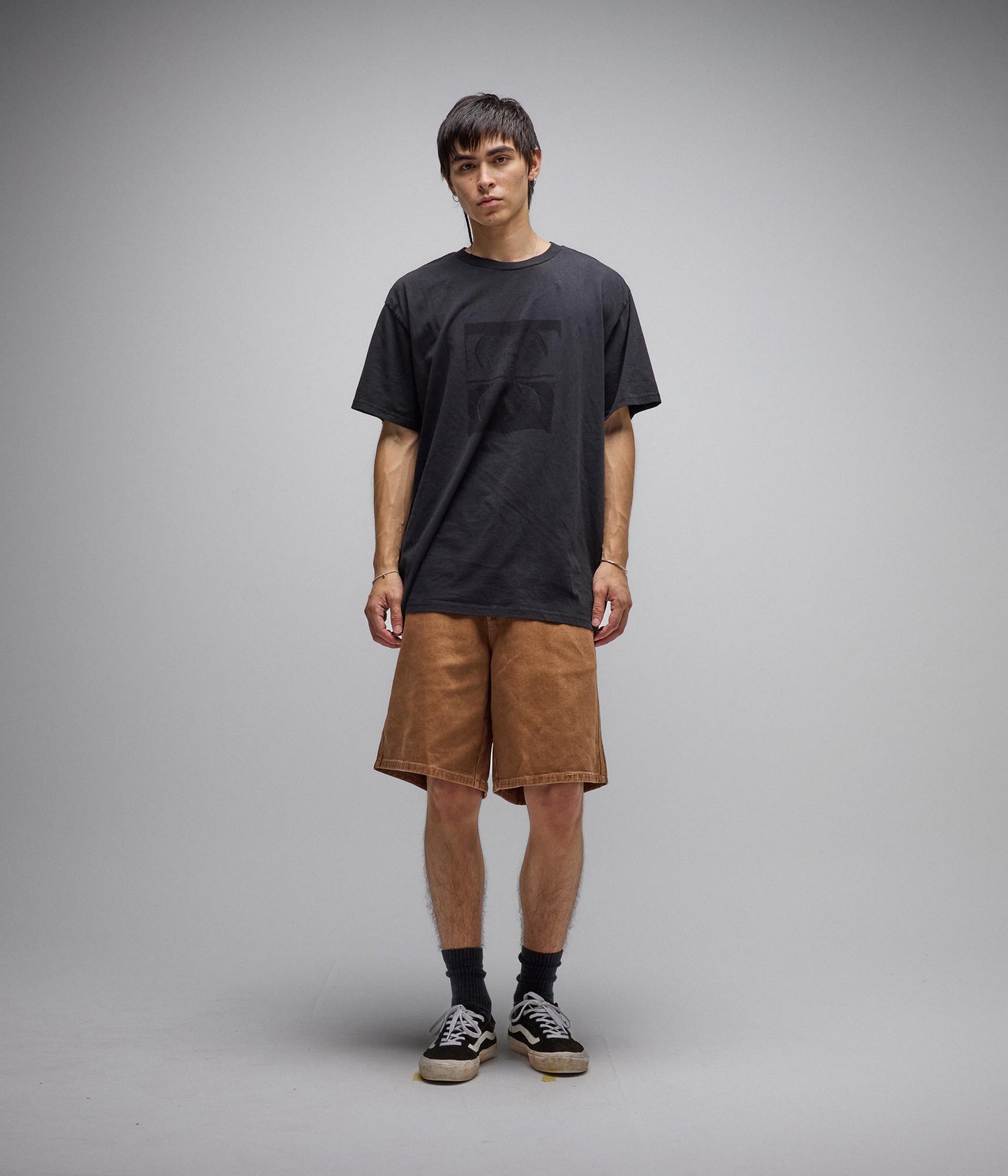 REYNOLDS DENIM WALKSHORT // WASHED BROWN