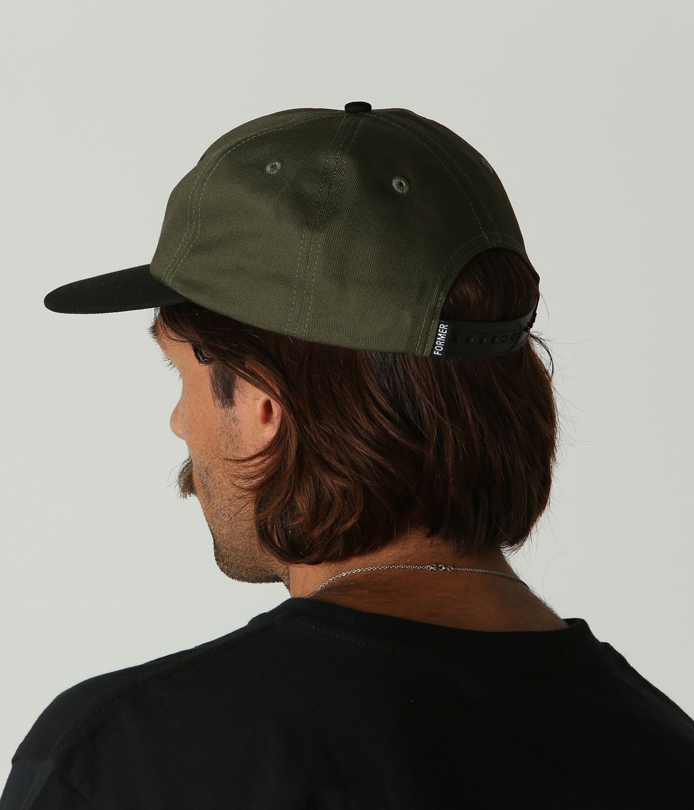 ROSE CRUX CAP // OLIVE BLACK – Former Merchandise Australia