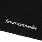 FOLIUM BEANIE // BLACK
