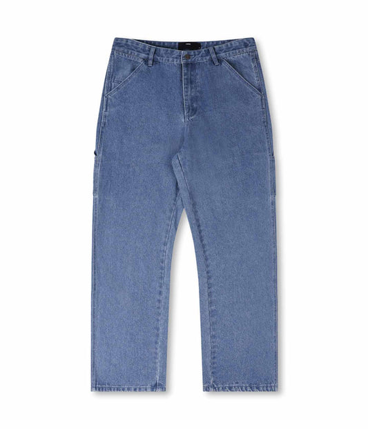 VT DISTEND DENIM CARPENTER PANT // WORN BLUE