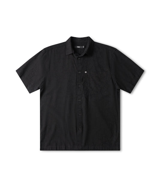 VIVIAN VINE SS SHIRT // BLACK