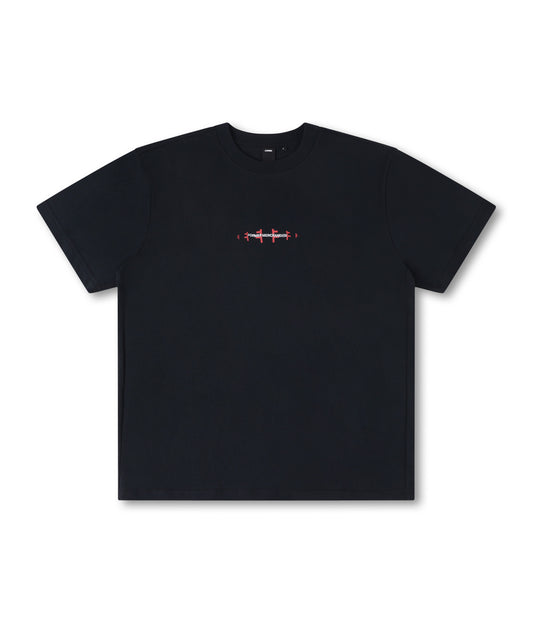 RECURRENT F T-SHIRT // BLACK