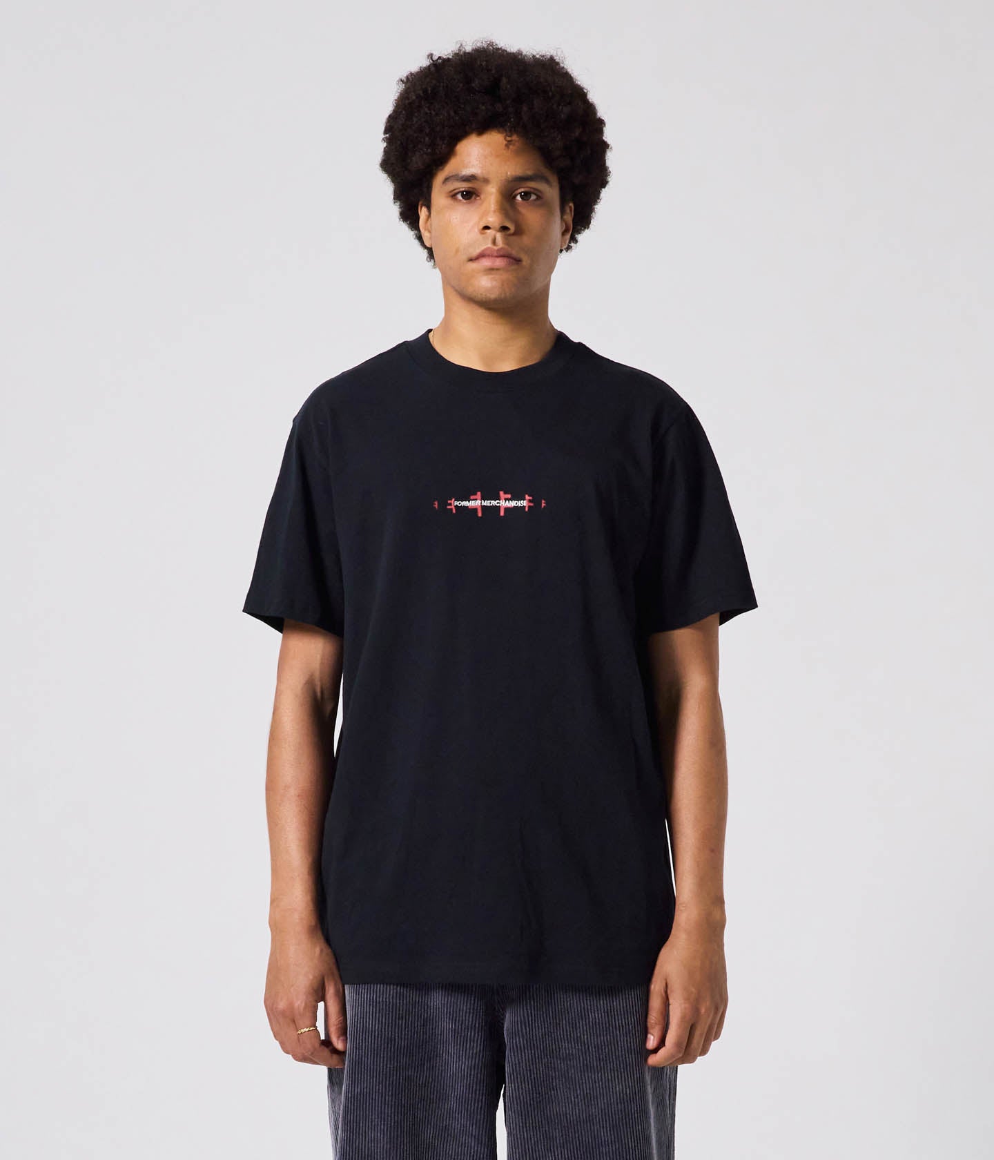 RECURRENT F T-SHIRT // BLACK