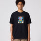 DROID PASTEL T-SHIRT // BLACK