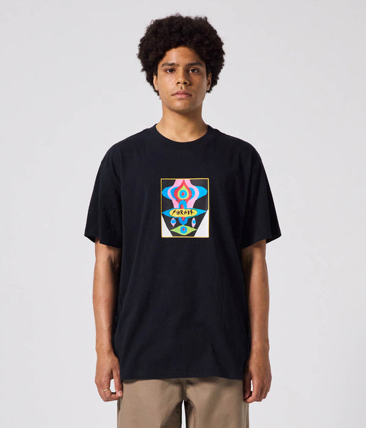 DROID PASTEL T-SHIRT // BLACK